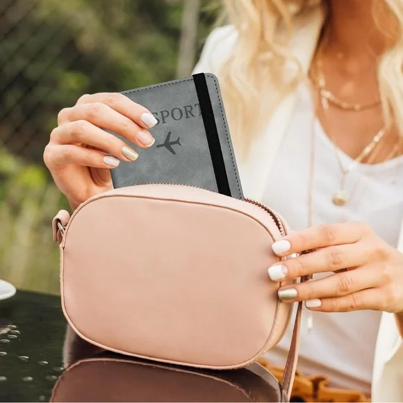 Gray Travel Wallet - Picture 7 of 7